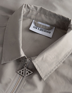 Рубашка Army Zip Overshirt Han Kjøbenhavn — Рубашки, цена уточняется, фото товара, Санкт-Петербург