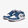 Кроссовки Jordan 1 Low «True Blue» (Арт.553558-412)