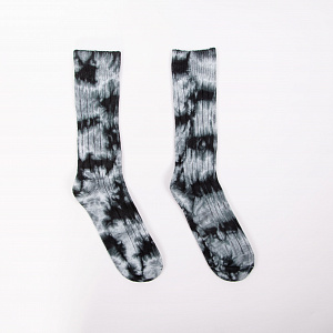 Носки Dyed Ribbed Crew Socks Stussy в интернет магазине Минт