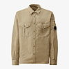 Рубашка C.P. Company Cotton/Linen Button (Арт.20CMSH082A110626G -904)