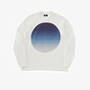 Лонгслив Blue Blue Japan Gradation Big Circle Print Slub Cotton (Арт.1006387-850)