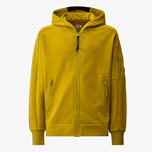 Толстовка Diagonal Raised Fleece Zip Hooded Lens C.P. Company в интернет магазине Минт