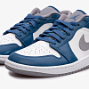 Кроссовки Jordan 1 Low «True Blue» (Арт.553558-412)