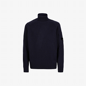 Свитер Logo Plaque High Neck C.P. Company в интернет магазине Минт
