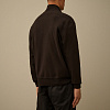 Толстовка C.P. Company Diagonal Raised Fleece Zip Logo (Арт.19CMSS139A005086W-999)