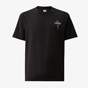 Футболка 30/1 Jersey Short Sleeve British Sailor C.P. Company в интернет магазине Минт