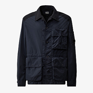 Куртка Flatt Nylon Mixed Button Lens C.P. Company в интернет магазине Минт