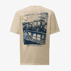 Футболка Compact 20/1 Jersey Short Sleeve Logo C.P. Company в интернет магазине Минт