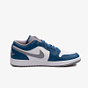 Кроссовки Jordan 1 Low «True Blue» (Арт.553558-412)
