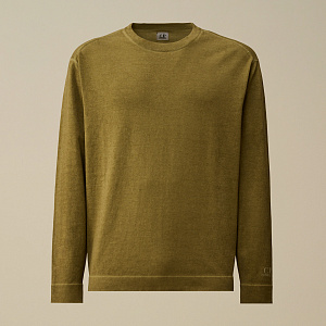Свитер Cotton Crepe Double Dyed Crewneck C.P. Company в интернет магазине Минт